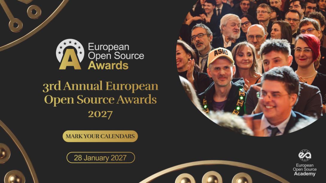 3rd Annual European Open Source Awards 2027