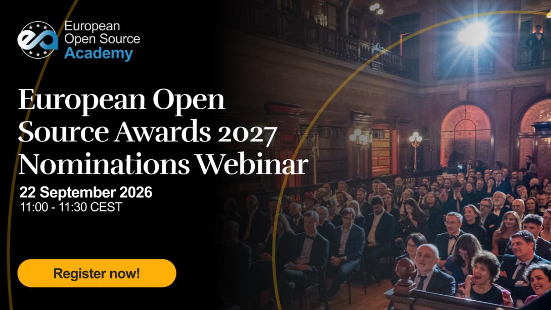 European Open Source Awards 2027 Nominations