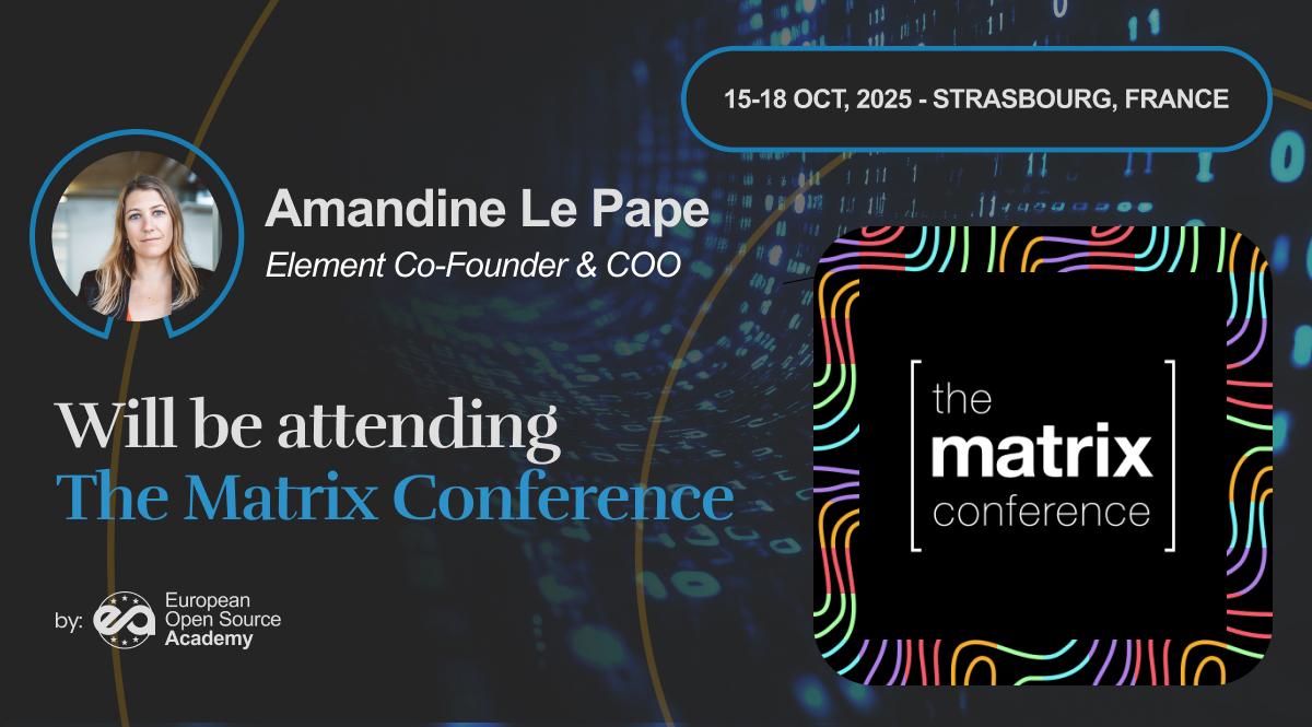 The Matrix Conference Event