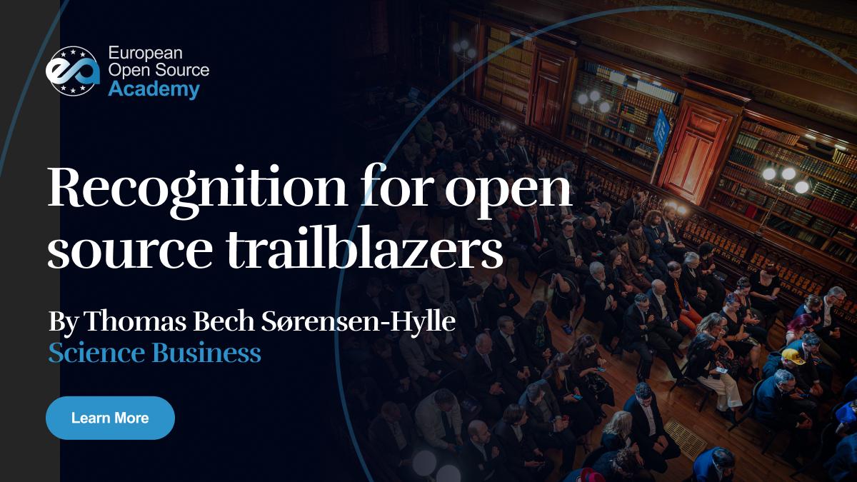 Recognition for open source trailblazers