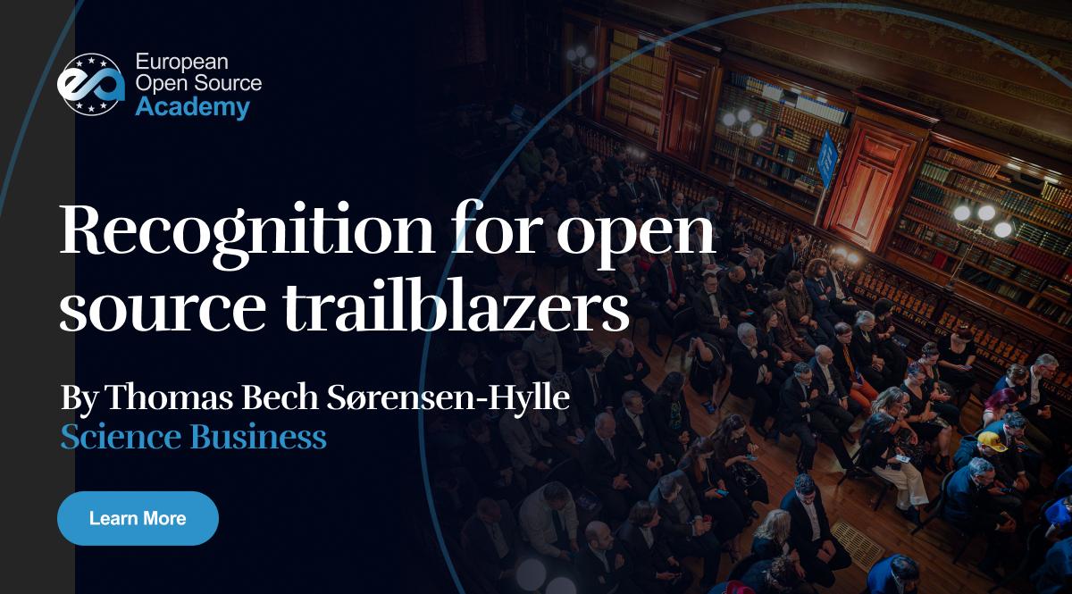 Recognition for open source trailblazers