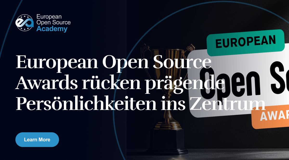 Fosstopia - European Open Source Awards rücken prägende Persönlichkeiten ins Zentrum