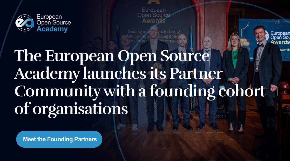 The European Open Source Academy launches its Partner Community with a founding cohort of organisations